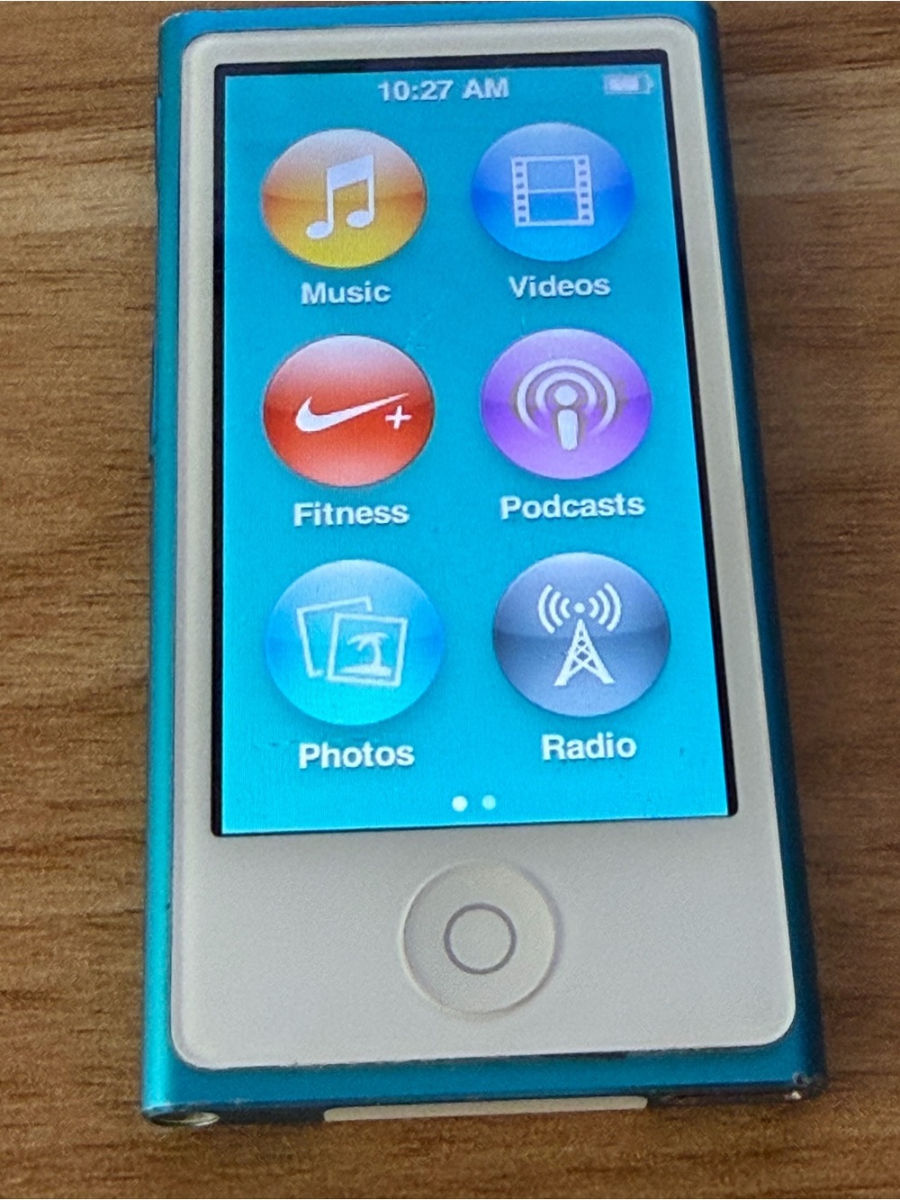 Used Apple iPod Nano Blue Portable Music Player 16 MB